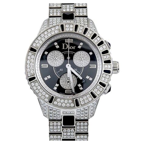 diamond dior watches official website|watch with diamond for sale.